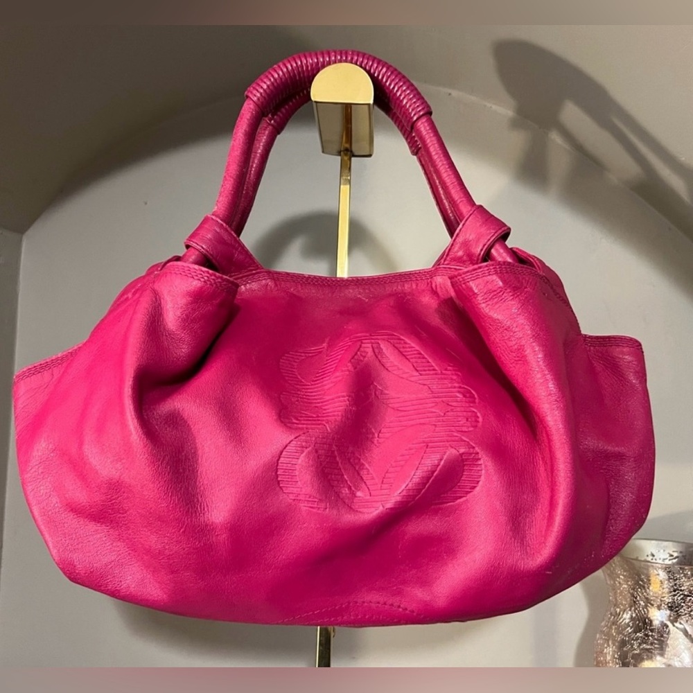 Authentic LOEWE Pink Hand Bag